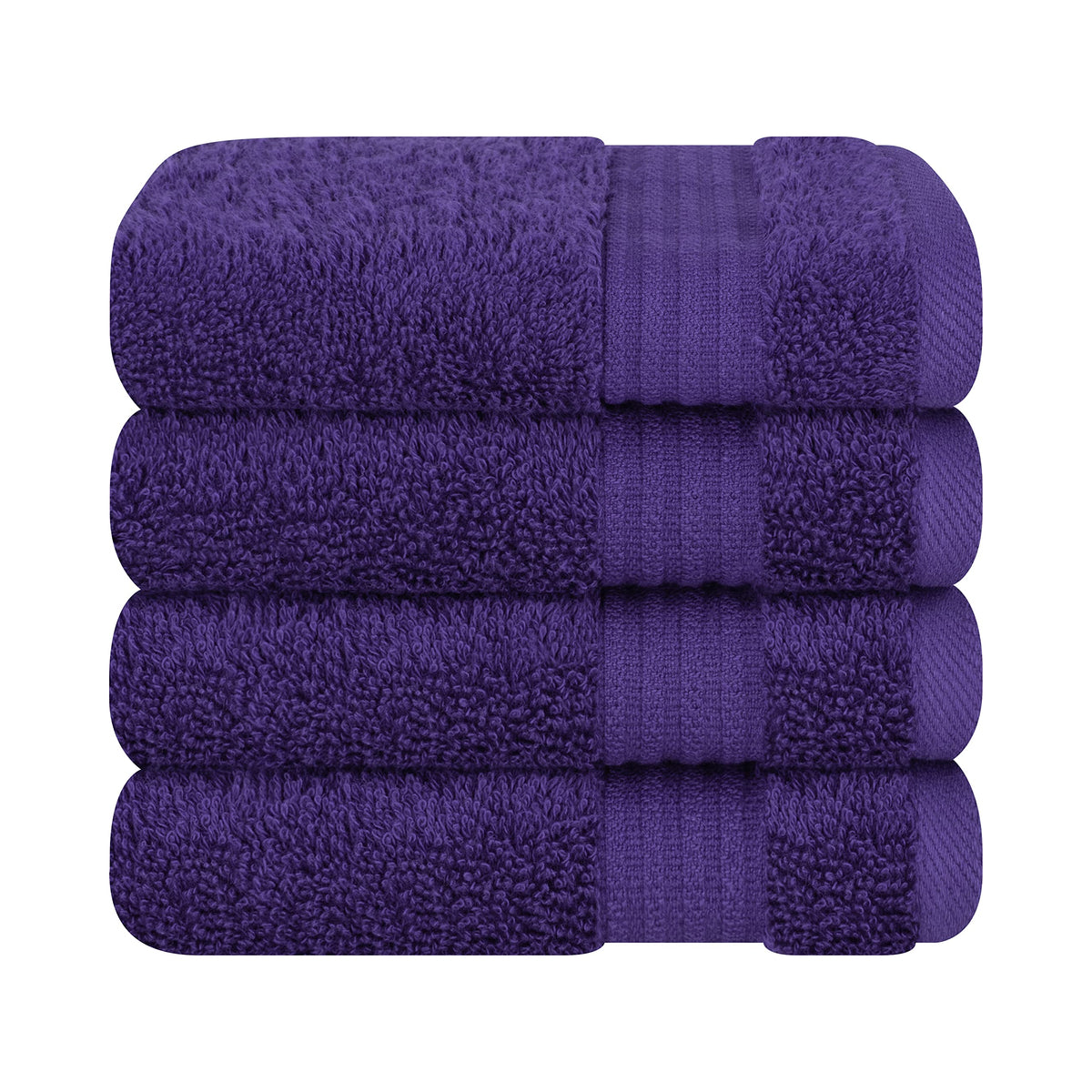 100% Cotton Turkish Towel Set (4 Count)