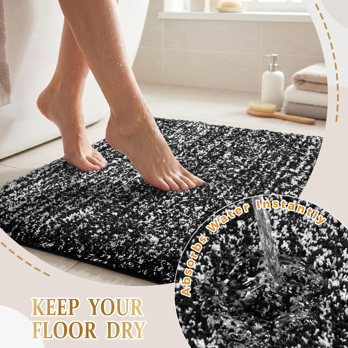 Bath Rugs for Bathroom 32X20