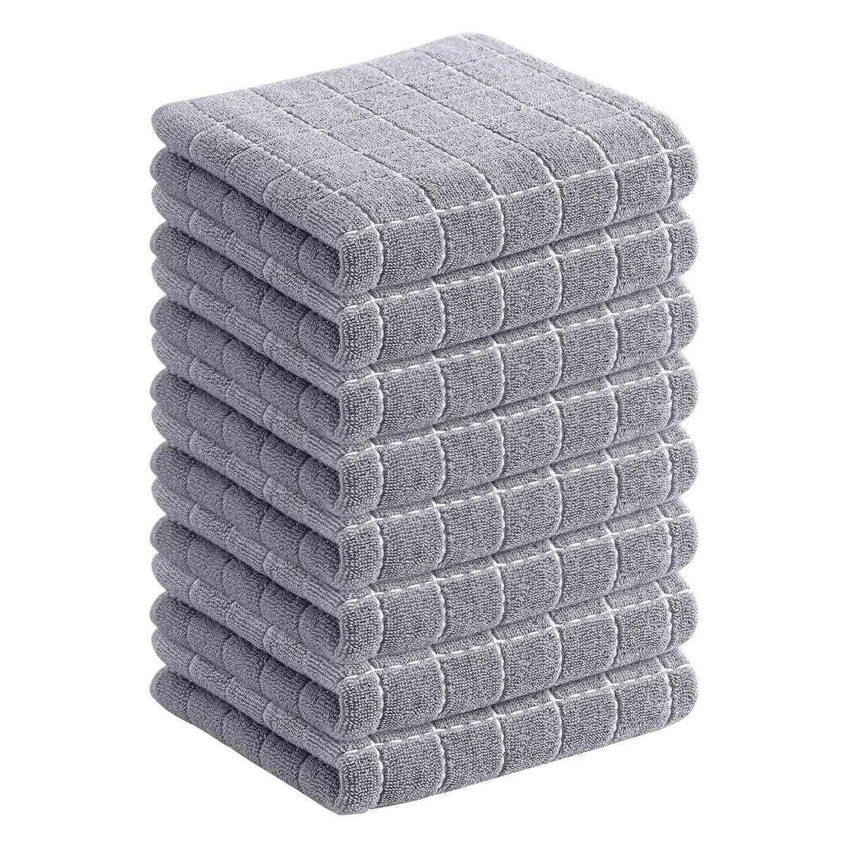 100% Cotton Terry Kitchen Towels (8 Count)