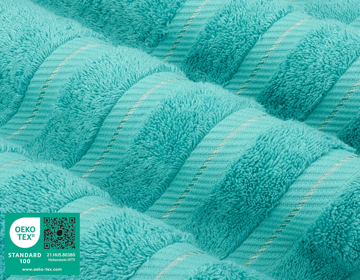 100% Cotton Luxury Turkish Towels (6 Count)