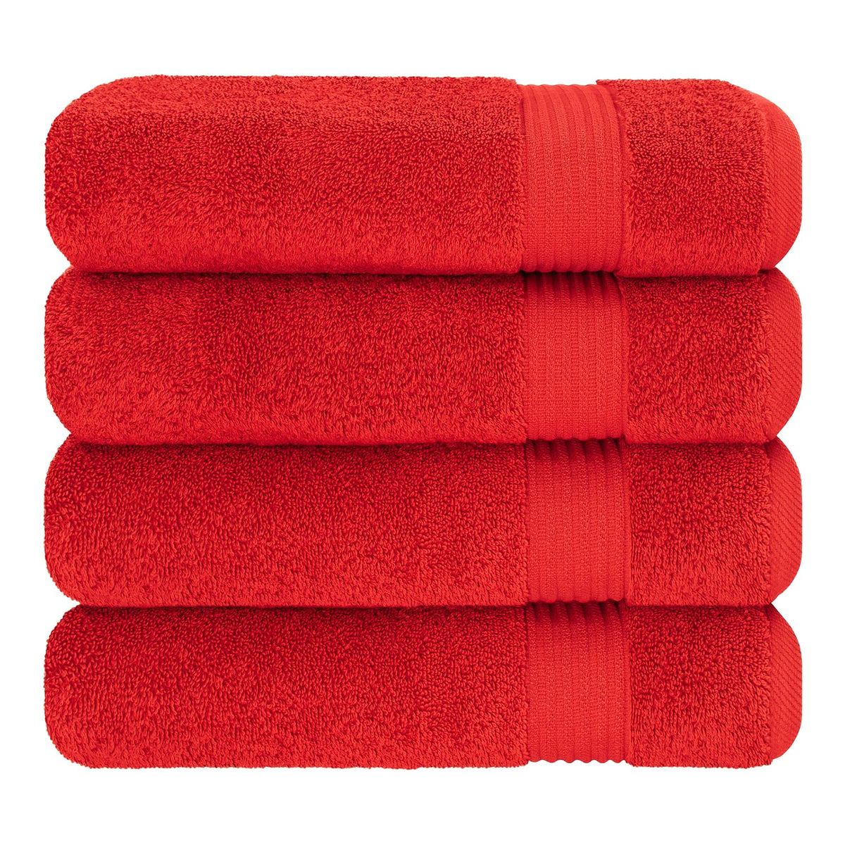 100% Cotton Turkish Towel Set (4 Count)