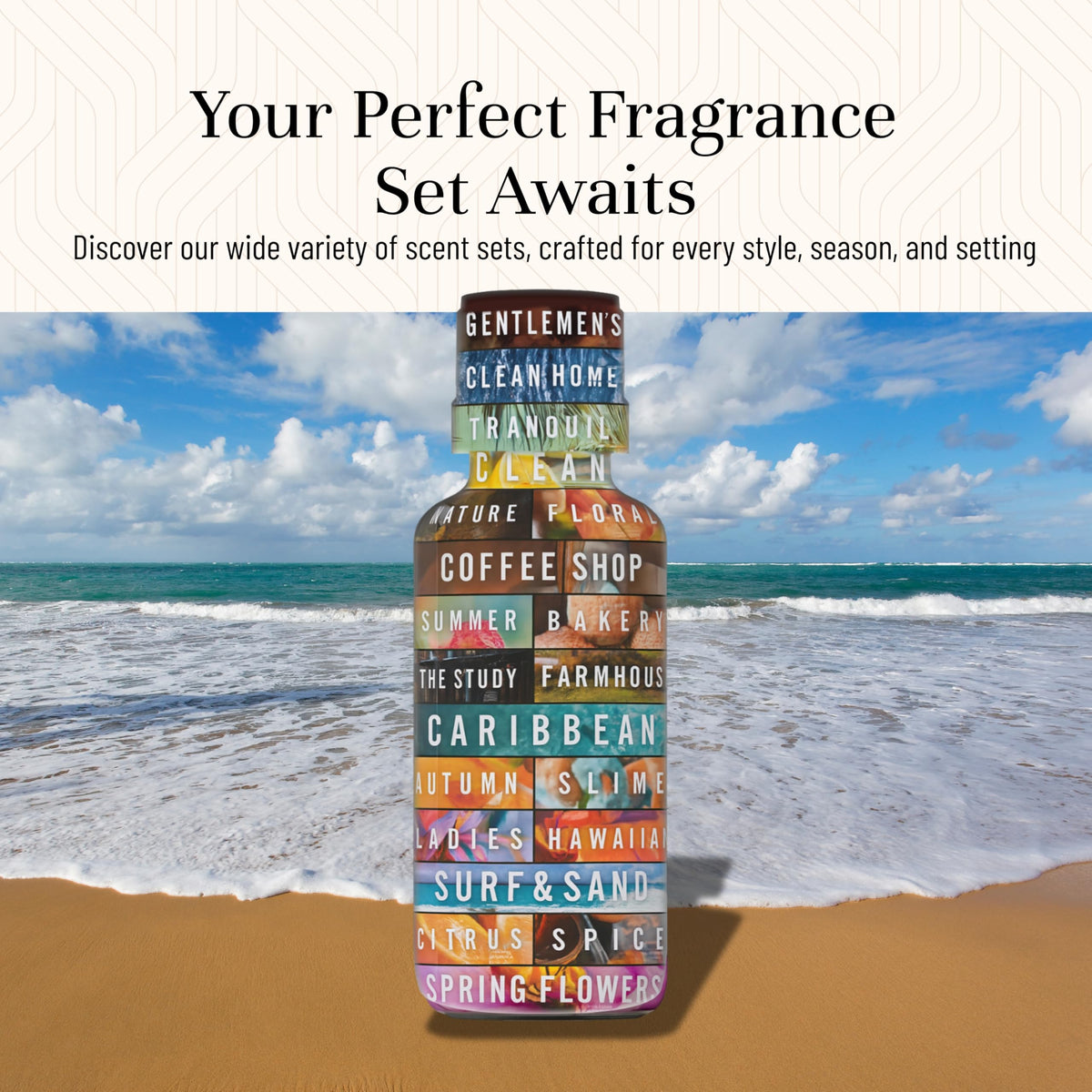 Fragrance Oil Caribbean Set (2.04 Fl Oz)