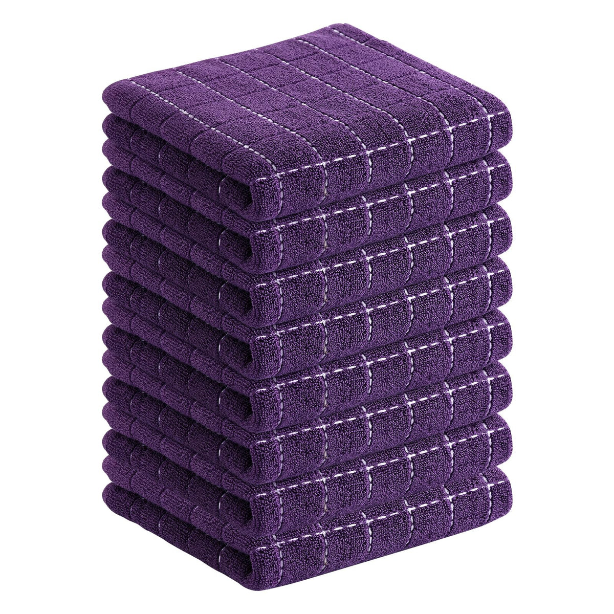 100% Cotton Terry Kitchen Towels (8 Count)