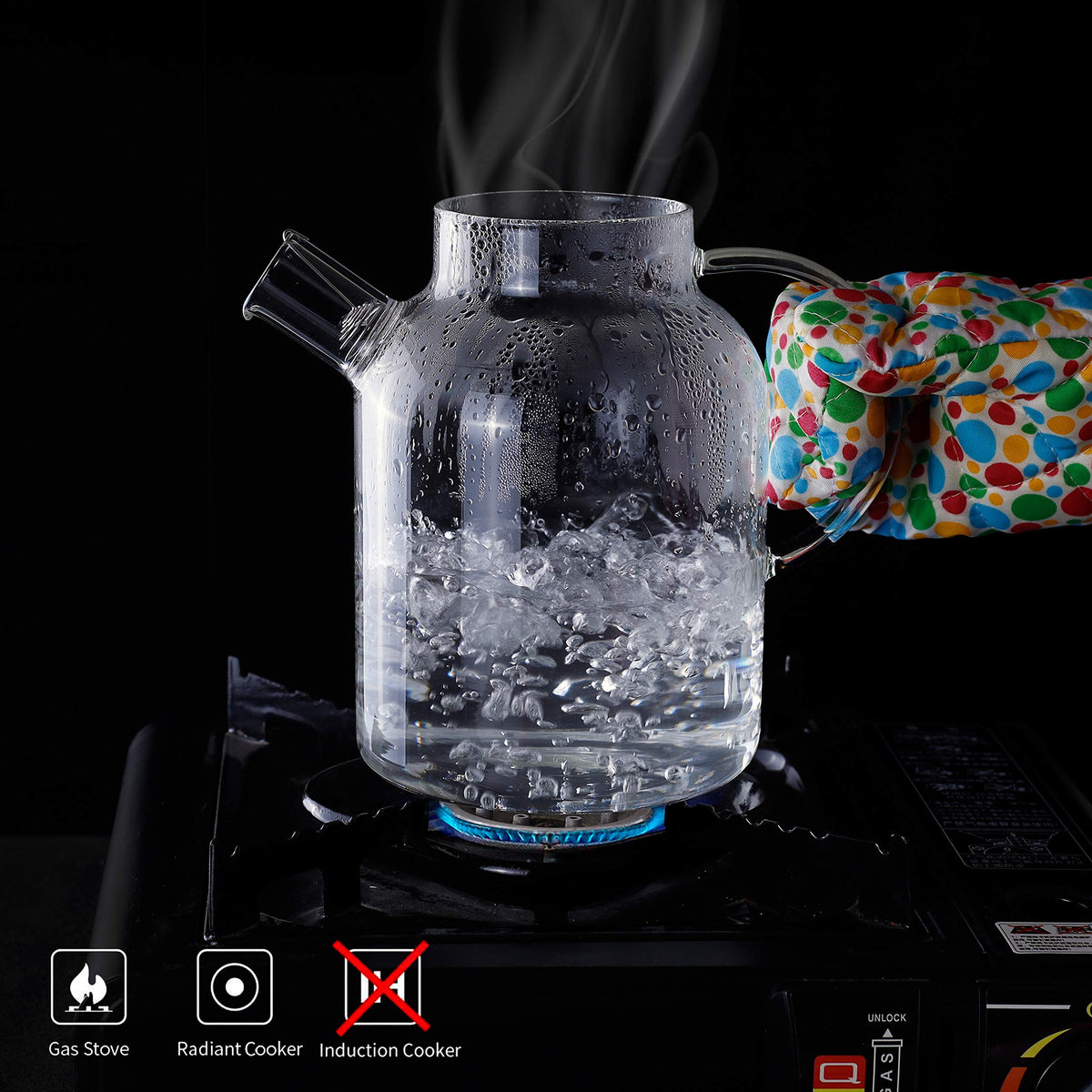 Glass Teapot Stovetop Safe