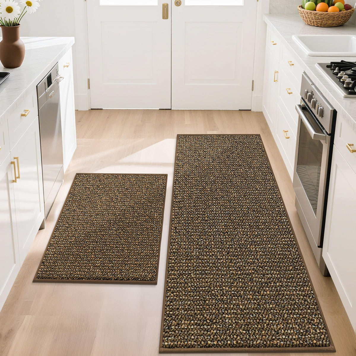 Kitchen Rugs and Mats 2PCS Non