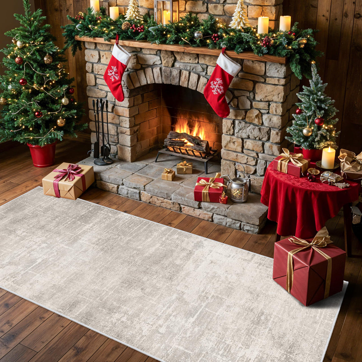 Washable 2x6 Thin Runner Rug