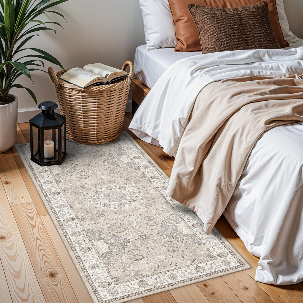 Washable 2x4 Entryway Area Rugs (8 Sq Ft)