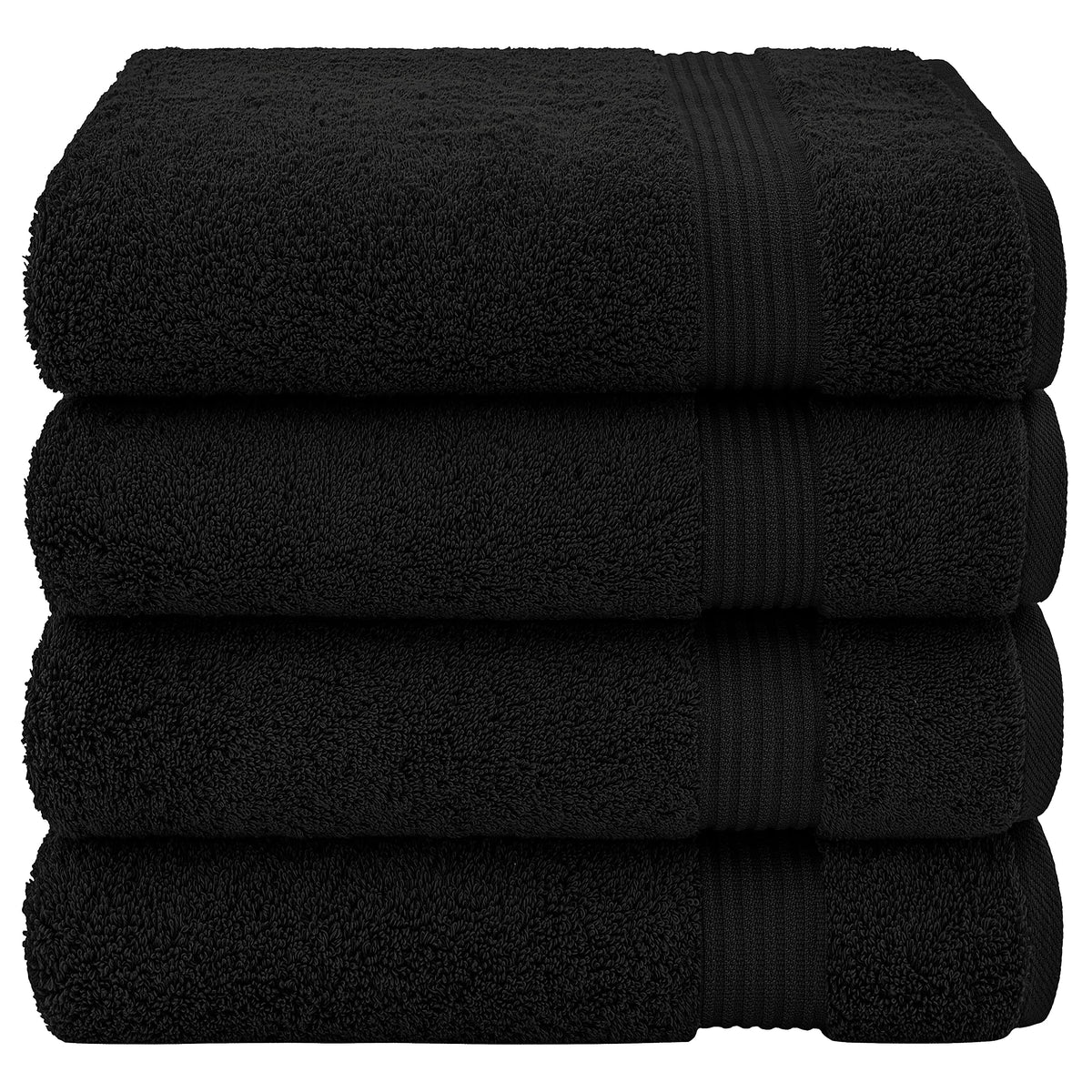 100% Cotton Turkish Towel Set (4 Count)