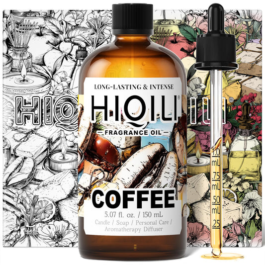 Coffee Fragrance Oil for Candle Making & Diffusers Use (5.07 Fl Oz)
