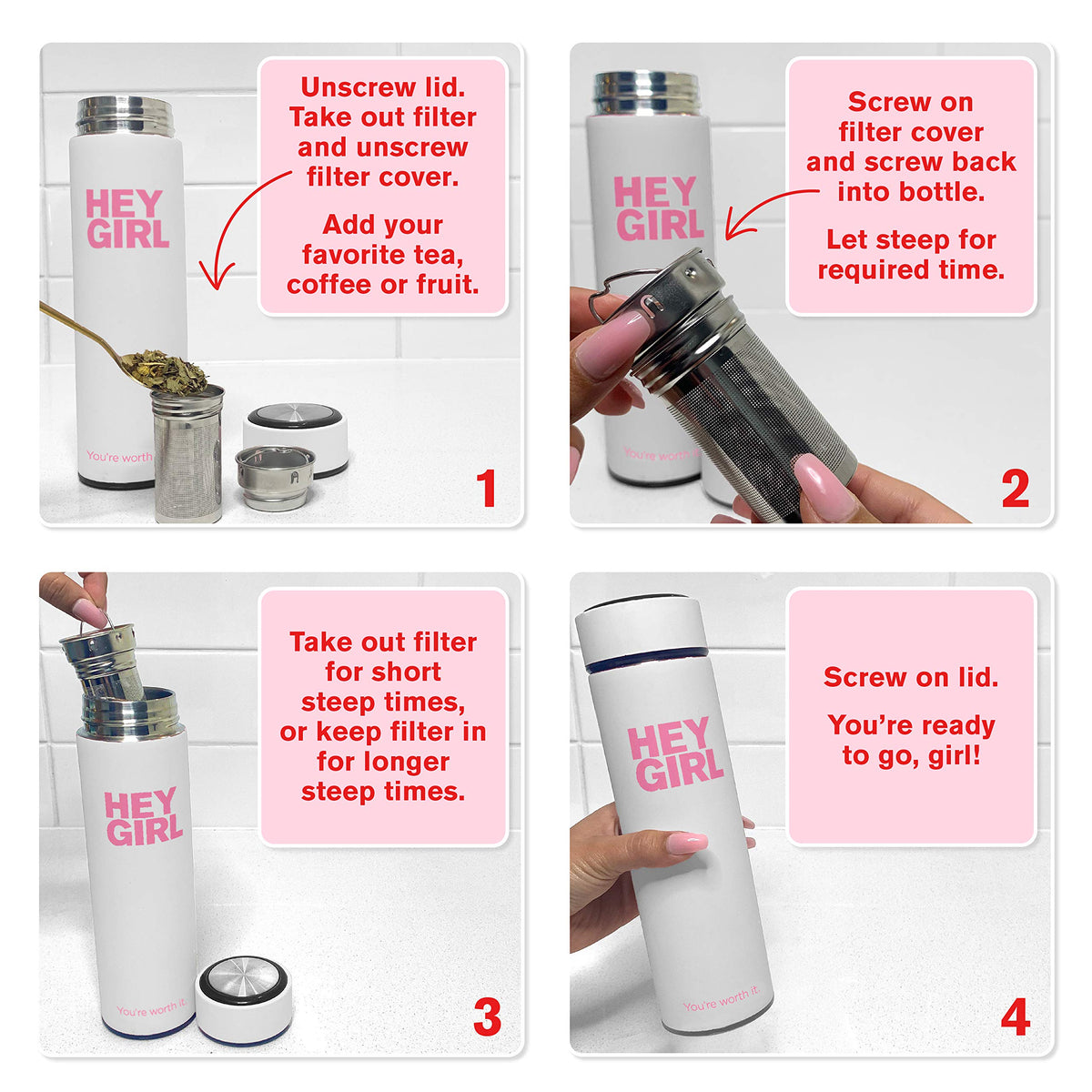 Infuser Bottle 450ml