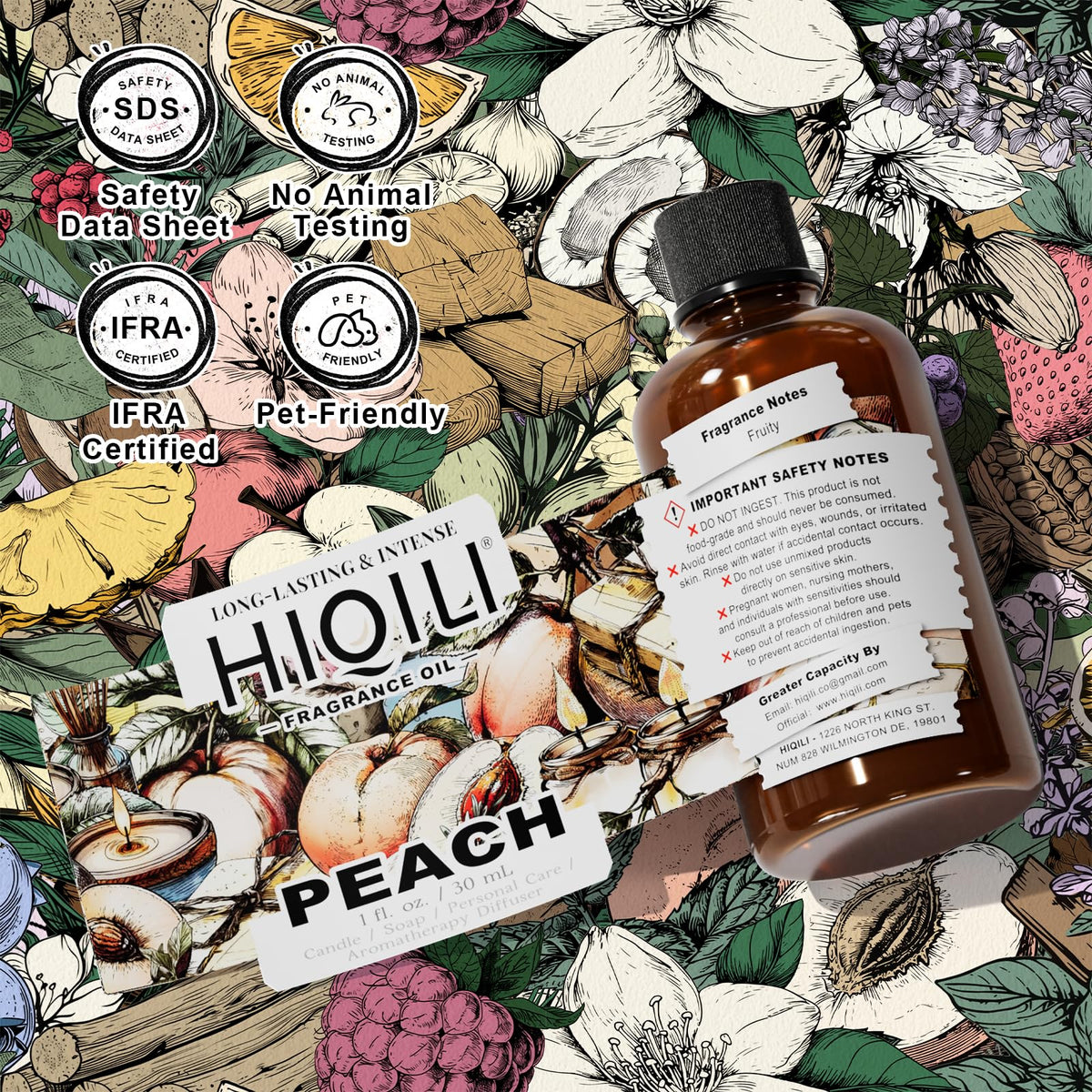 Peach Fragrance Oil for Home Diffuser