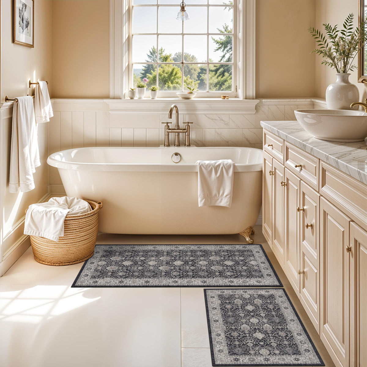 Kitchen Sink Rugs Set 0f 2 (10.8 Sq Ft)