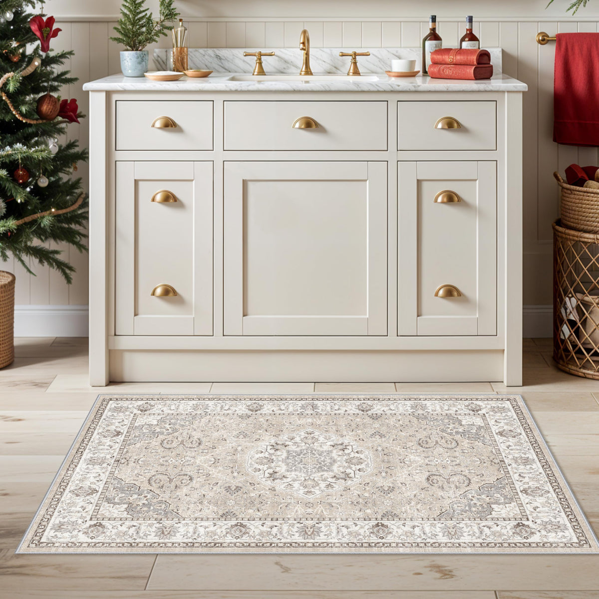 Washable 2x4 Entryway Area Rugs (8 Sq Ft)