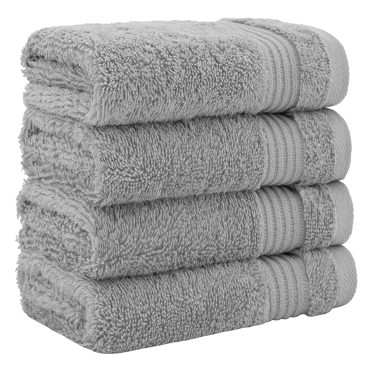 100% Cotton Turkish Towel Set (4 Count)
