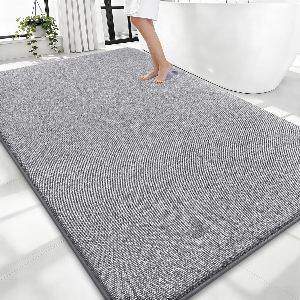 Thick Memory Foam Large Bathroom Rug 70x46